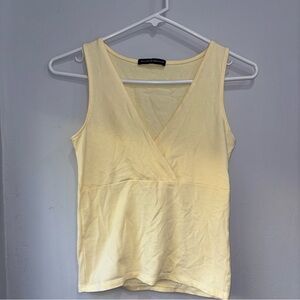 Brandy Melville Yellow Halle Top
